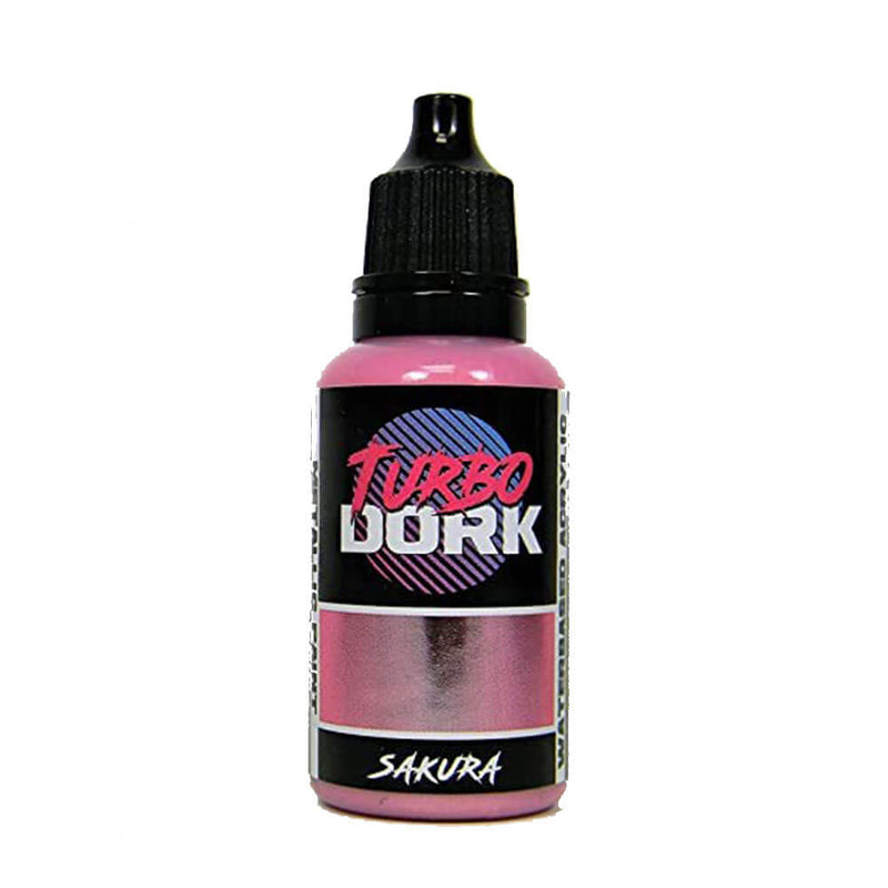 Peinture acrylique métallisée Turbo Dork Flacon de 20 ml