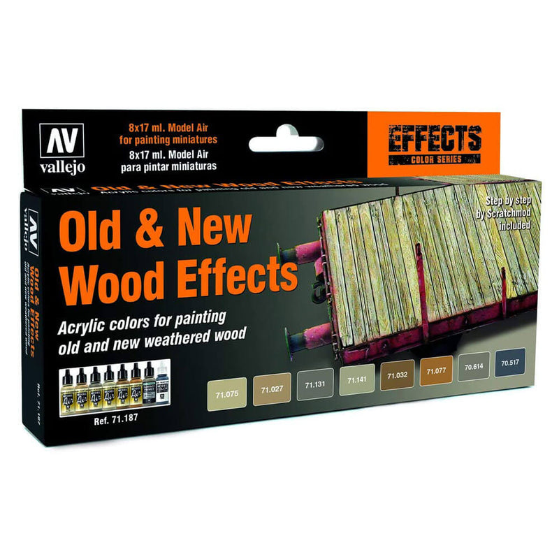 Model Air Effects Set mit 8 Farben 17 ml