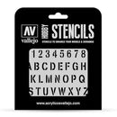 Pochoirs de lettrage et de signalisation