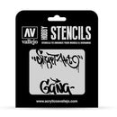 Pochoirs de lettrage et de signalisation