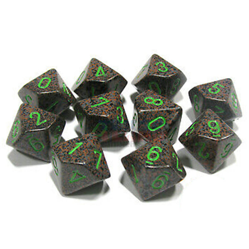 Set set di macchietto poliedrico di Chessex D10