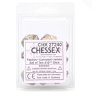 Chessex D10 Polyeder 10-teiliges festliches Set