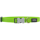 Collier de chien classique (vert citron)
