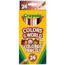 Crayola 24 Colours of the World Pencils