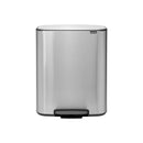 Brabantia BO Poubelle à Pédale 2 Compartiments 30L