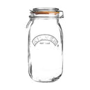 Kilner Clip Top Round Jar (Clear)
