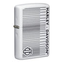 Zippo Harley Davidson White Matte Lighter
