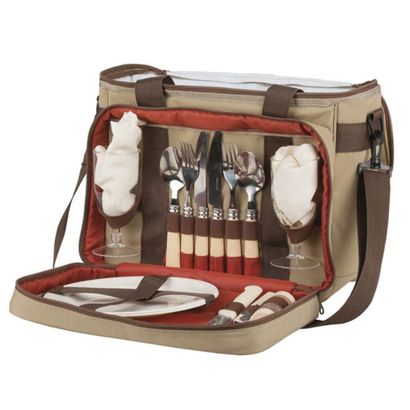 Rovin Deluxe Brand Picknicktasche mit Utensilien