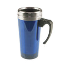 Tasse de voyage à double paroi Rovin bleue
