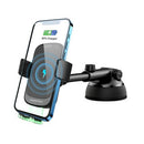 Powertech Wireless Charging Car Phone Mount (15W)