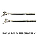 Stainless Steel Fork to Wire Grip Enclosed Turnbuckle