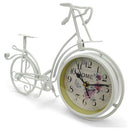 Art Metal Bike Table Clock