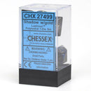 D7 Die Set Dice Glossy Poly (7 Würfel)