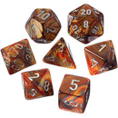 D7 Die Set Dice Glossy Poly (7 Würfel)