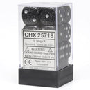 D6 Dés Mouchetés 16mm (12 Dés)