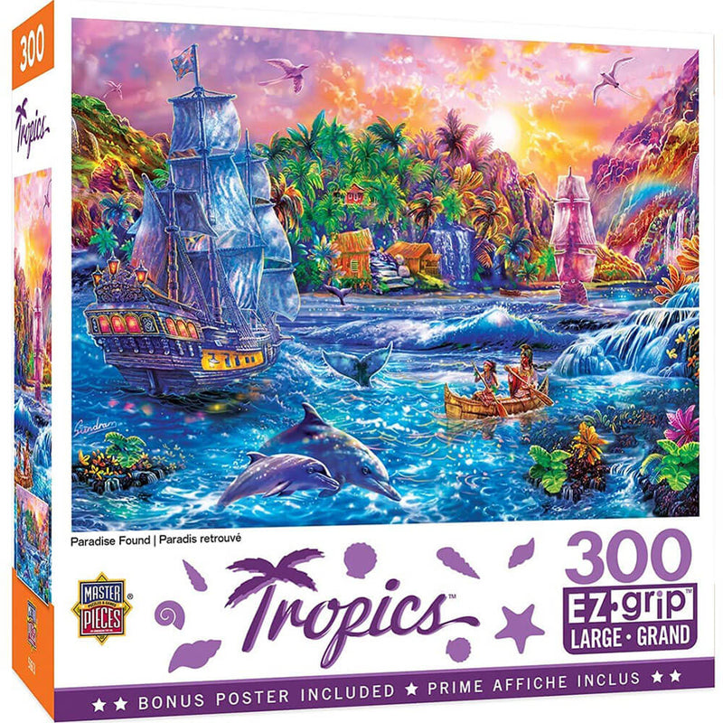 MasterPieces EZGrip Tropen 300 Teile Puzzle