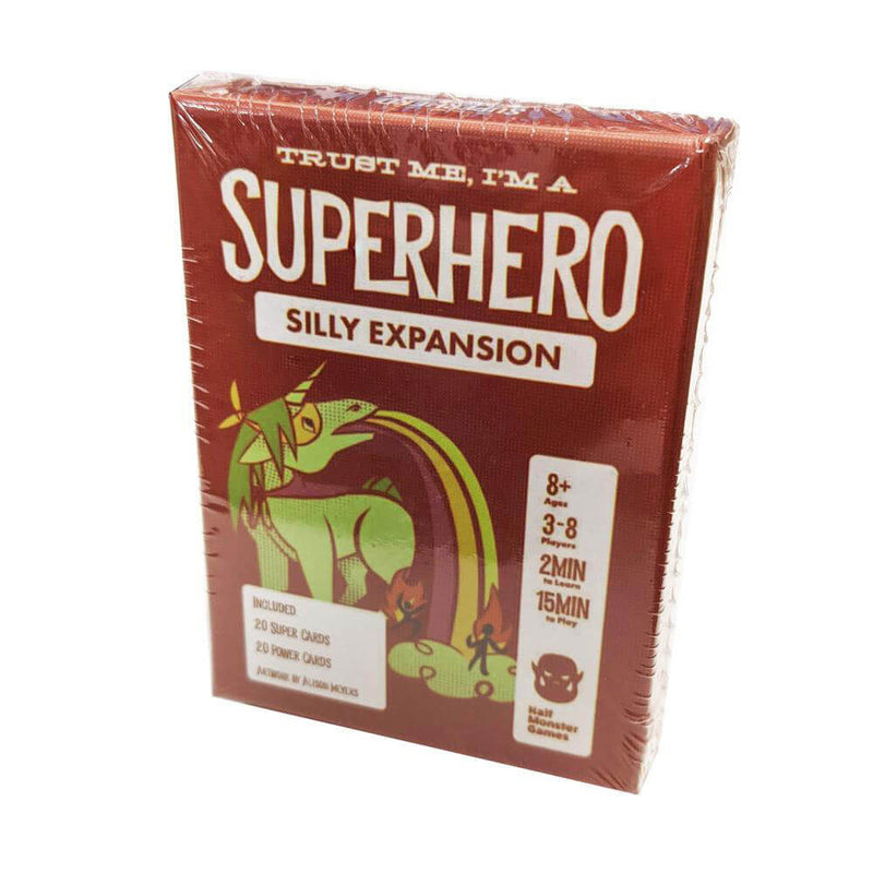 Croyez-moi, je suis une extension du jeu de cartes de super-héros