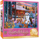 Ezgrip Happy Holidays 300pc puzzle