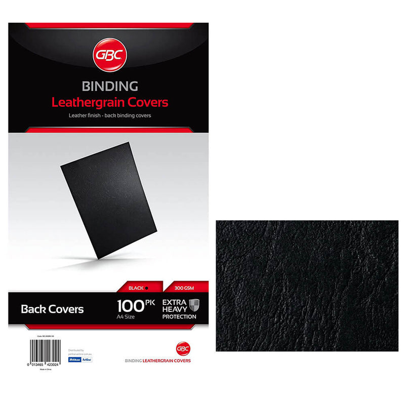 Couvertures de reliure GBC Ibico Leathergrain A4 100pk