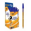 Bic Cristal Original Stylo Bille Fin 0.8mm 50pk