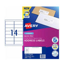 Etichetta dell'indirizzo laser Avery White (100pk)