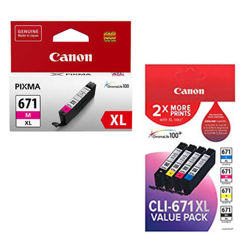 Canon Inkjet Cartridge CLI671XL