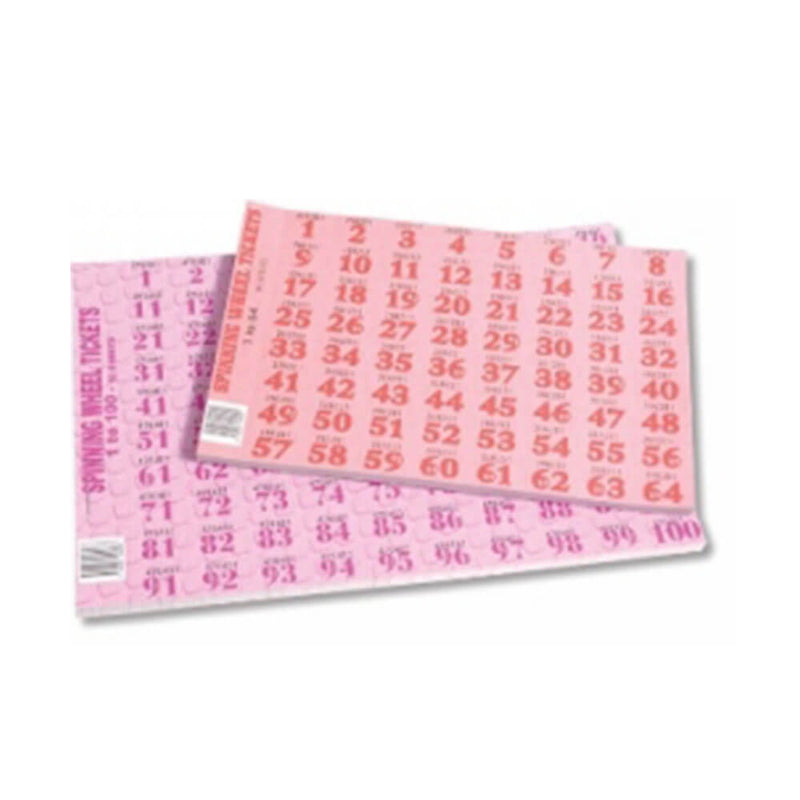 Billets pour la roue de chocolat BSG