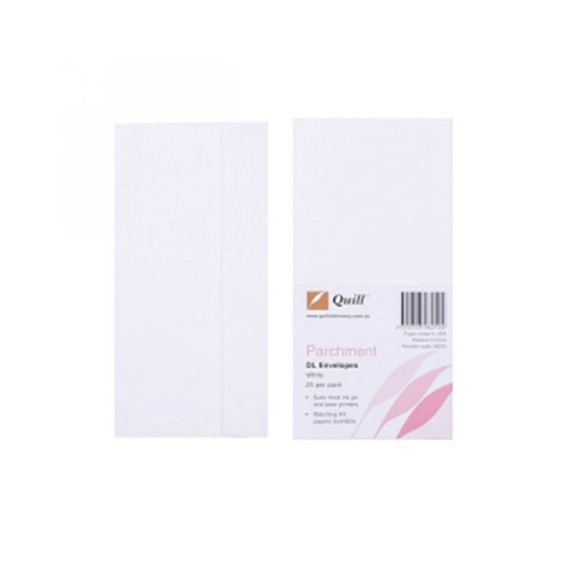 Enveloppe Quill Parchemin DL (paquet de 25)