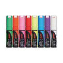 UNI CHALK MARKER ASSORTTED (12pk)