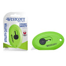 Caltore in ceramica retrattile di Westcott (verde)