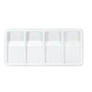 EC 4 Bays Paint Roller Tray 525x235mm (White)