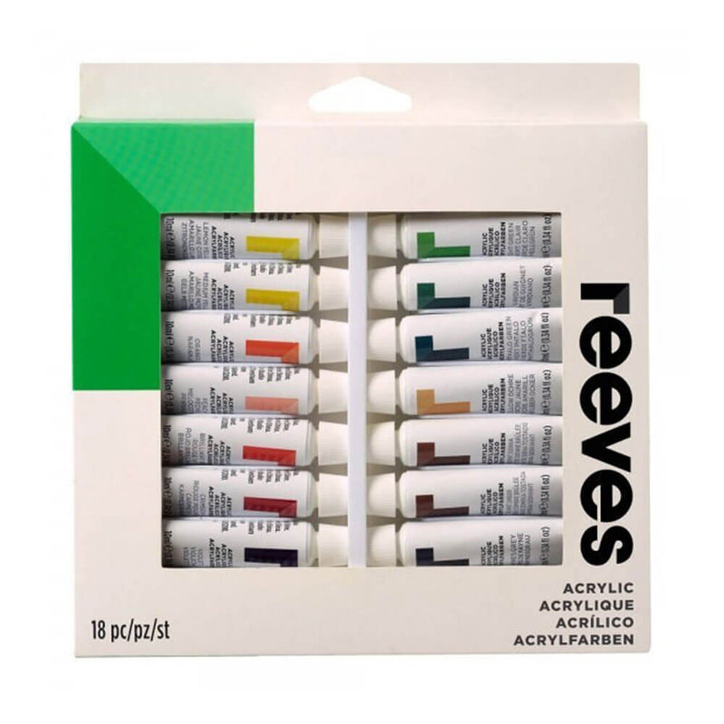 Reeves Peinture Tubes Set 12mL Acrylique