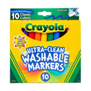 Marqueurs Broadline lavables Crayola 10pk