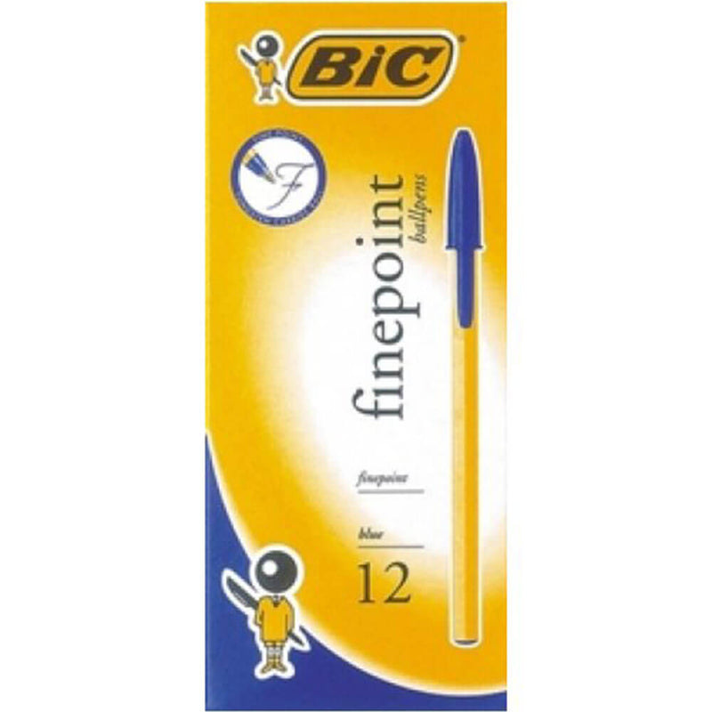BiC Finepoint Kugelschreiber (12/Karton)
