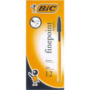 BiC Finepoint Kugelschreiber (12/Karton)