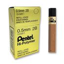 Pentel Hi-Polymer Lead Riemit 0,5 mm (scatola di 12)