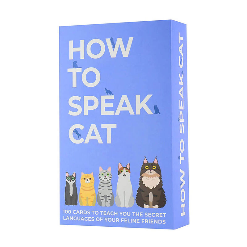 Gift Republic How to Speak Cat Card Game
