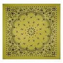 Classic Yellow Paisley Bandana (55x550mm)